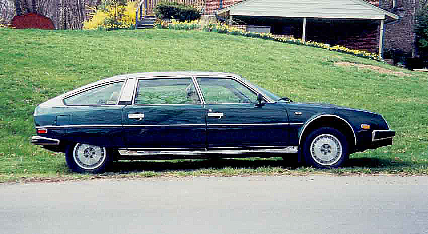 A 1985 Citroen CX Prestige